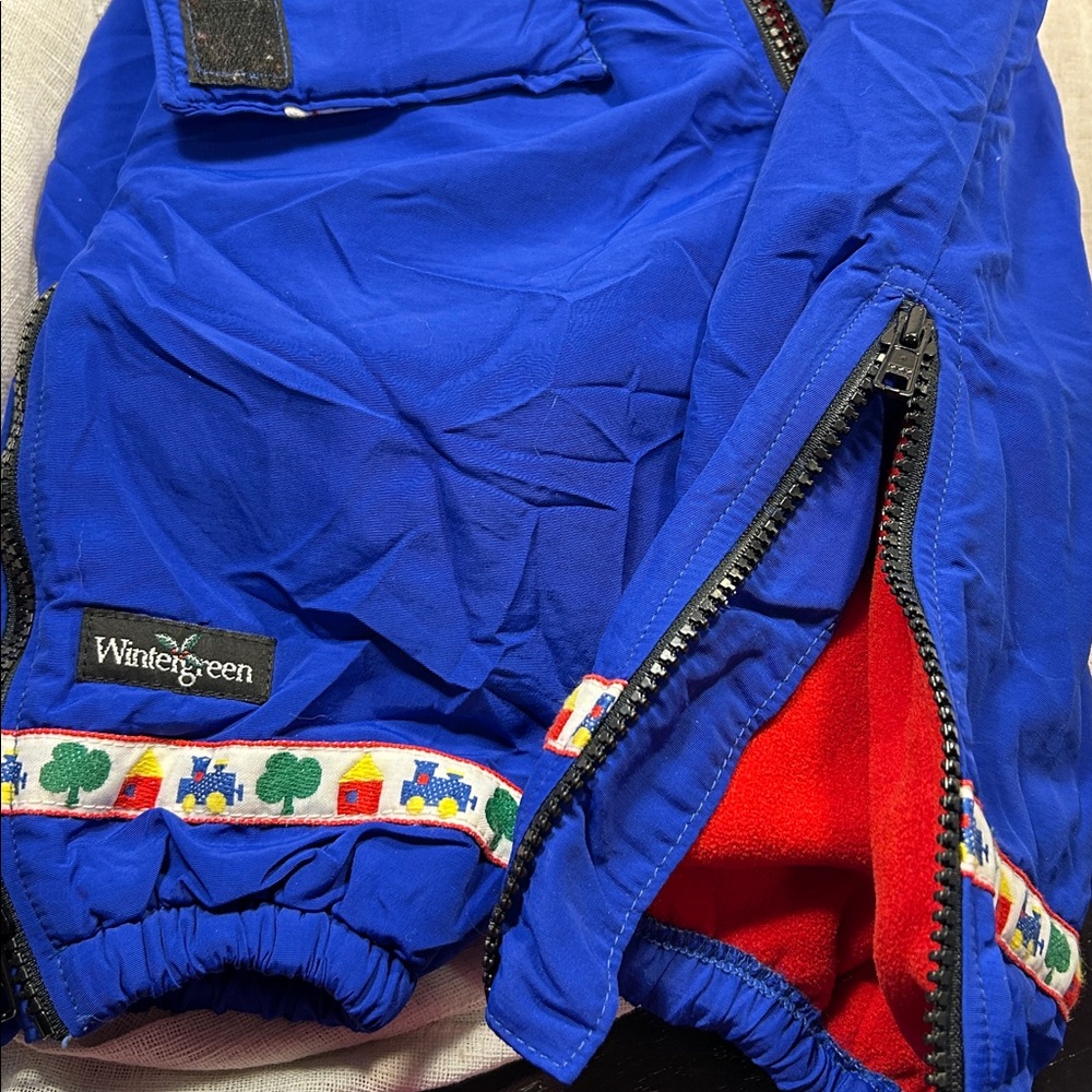 Wintergreen handmade fully lined with hood winter suit Size 12mo K00055 - Picture 10 of 15